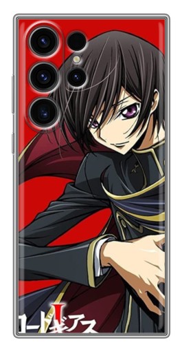 Силиконовый чехол с изображением "Лелуш на красном" для Samsung Galaxy S22 Ultra