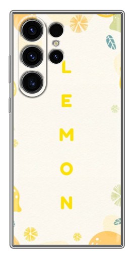 Чехол с принтом "Lemon" для Samsung Galaxy S22 Ultra