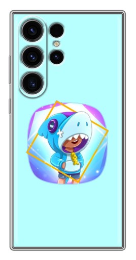 Чехол с картинкой "Леон Акула" для Samsung Galaxy S22 Ultra