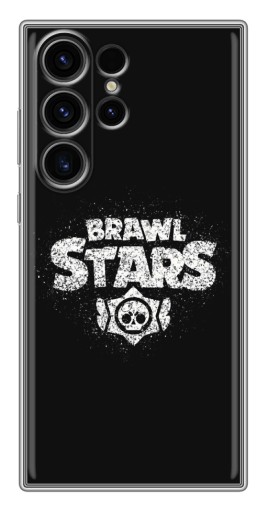 Чехол с картинкой "Лого Бравл Старс" для Samsung Galaxy S22 Ultra