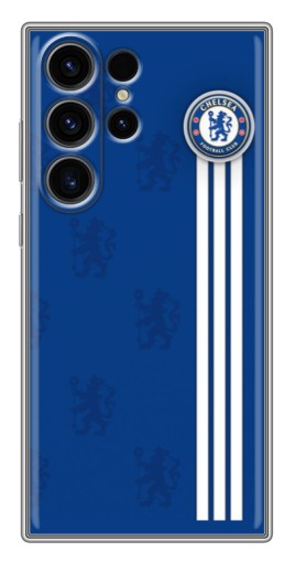 Чехол с картинкой "Лого Льва Челси" для Samsung Galaxy S22 Ultra