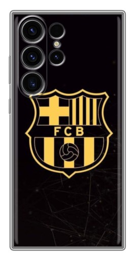 Силиконовый чехол с изображением "Логотип Барселоны" для Samsung Galaxy S22 Ultra