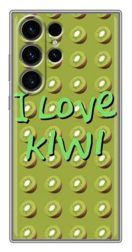 Чехол с принтом "Love Kiwi" для Samsung Galaxy S22 Ultra