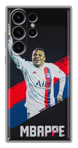 Чехол с принтом "Mbappe в ПСЖ" для Samsung Galaxy S22 Ultra