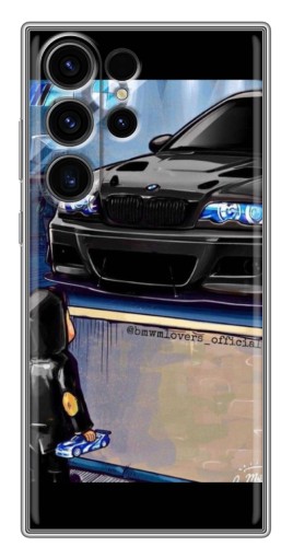Силиконовый чехол с изображением "Мечта мальчика" для Samsung Galaxy S22 Ultra
