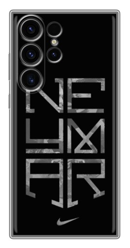 Чехол с картинкой "Neymar nike" для Samsung Galaxy S22 Ultra