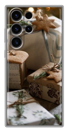 Чехол с печатью "Нежные подарки" для Samsung Galaxy S22 Ultra