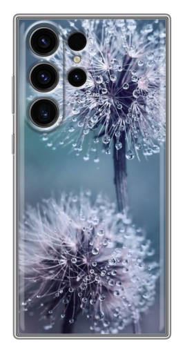 Чехол с печатью "Одуванчик с капельками" для Samsung Galaxy S22 Ultra