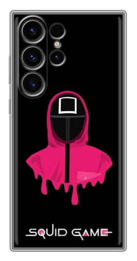 Силиконовый чехол с изображением "Охранник с Квадратом" для Samsung Galaxy S22 Ultra