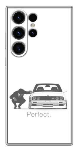 Силиконовый чехол с изображением "Perfect BMW" для Samsung Galaxy S22 Ultra