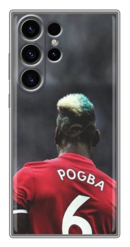 Чехол с картинкой "Pogba 6" для Samsung Galaxy S22 Ultra