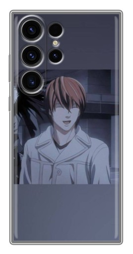 Чехол с картинкой "Радостный Ягами" для Samsung Galaxy S22 Ultra