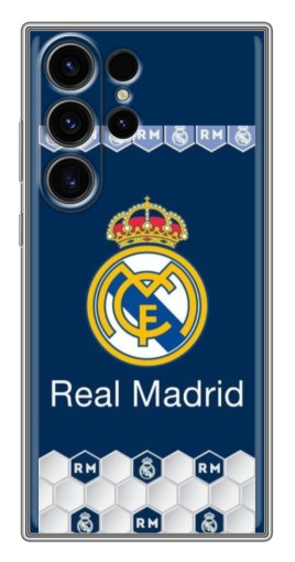 Чехол с печатью "Реал Мадрид значок" для Samsung Galaxy S22 Ultra