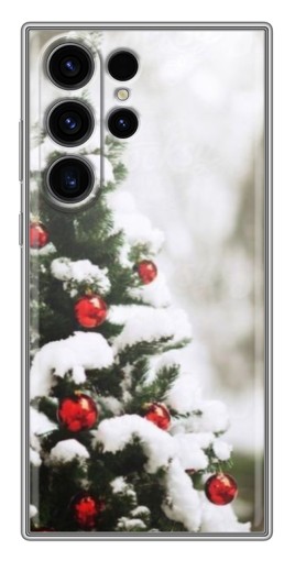 Чехол с принтом "Рождественская елка" для Samsung Galaxy S22 Ultra