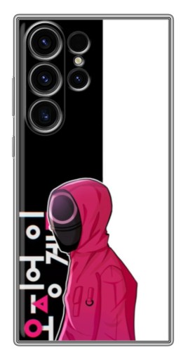 Чехол с картинкой "Солдат нолик" для Samsung Galaxy S22 Ultra