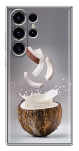 Чехол с принтом "Стакан кокоса" для Samsung Galaxy S22 Ultra