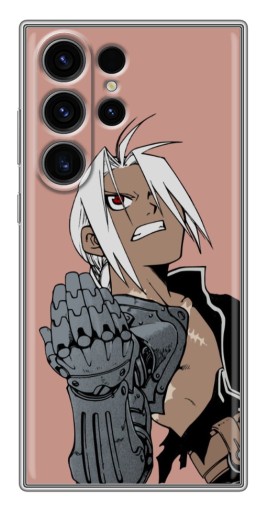 Чехол с принтом "Стальной алхимик" для Samsung Galaxy S22 Ultra