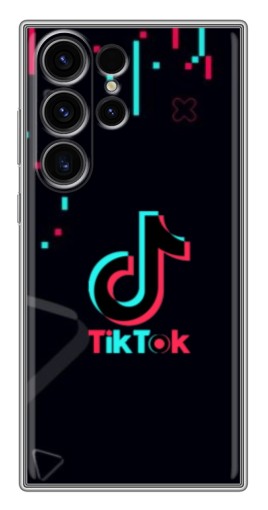 Силиконовый чехол с изображением "Стиль TikTok" для Samsung Galaxy S22 Ultra