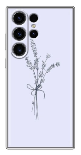 Чехол с принтом "Веточки лаванды" для Samsung Galaxy S22 Ultra