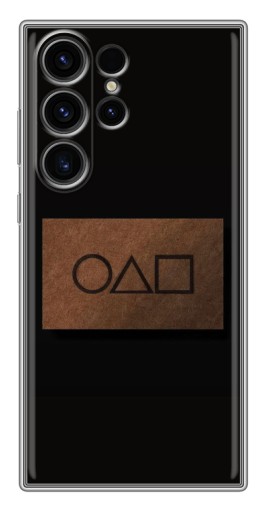 Чехол с печатью "Визитка игра в кальмара" для Samsung Galaxy S22 Ultra