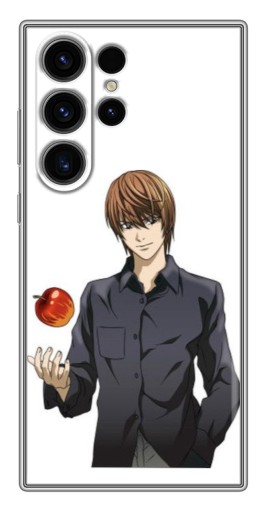Чехол с картинкой "Ягами Лайт" для Samsung Galaxy S22 Ultra