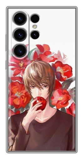 Силиконовый чехол с изображением "Ягами с яблоком" для Samsung Galaxy S22 Ultra