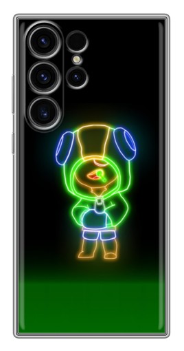 Чехол с картинкой "Яркий Леон" для Samsung Galaxy S22 Ultra