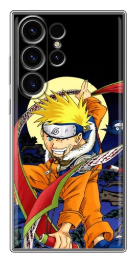Чехол с принтом "Яркий Удзумаки" для Samsung Galaxy S22 Ultra