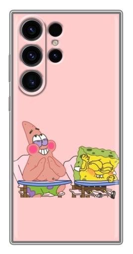 Чехол с принтом "За партой" для Samsung Galaxy S22 Ultra