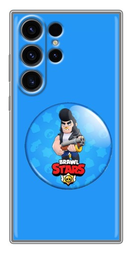 Чехол с принтом "Значек Булла" для Samsung Galaxy S22 Ultra