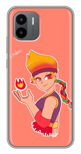 Чехол с принтом "Amber с огоньком" для Xiaomi Redmi A1