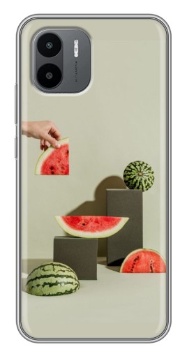 Силиконовый чехол с изображением "Арт Арбузы" для Xiaomi Redmi A1