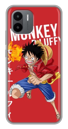 Чехол с картинкой "Атакующий D Luffy" для Xiaomi Redmi A1
