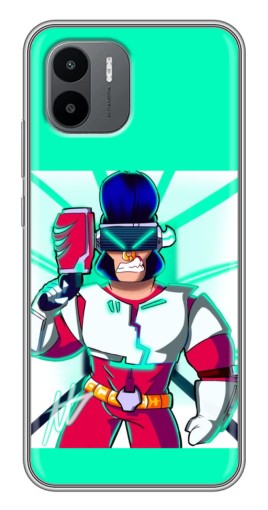 Чехол с картинкой "Булл в очках" для Xiaomi Redmi A1