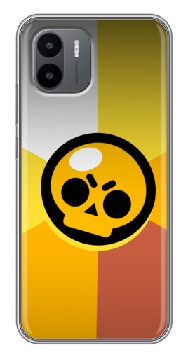Чехол с печатью "Череп Бравл Старс" для Xiaomi Redmi A1