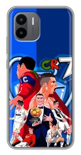 Силиконовый чехол с изображением "CR7" для Xiaomi Redmi A1