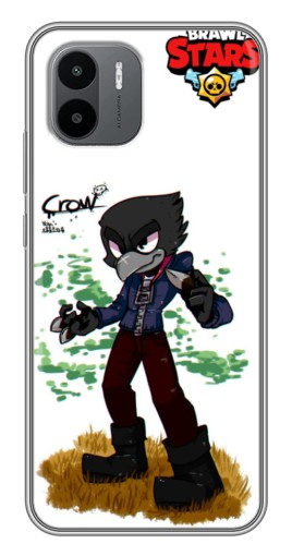 Чехол с картинкой "Crow" для Xiaomi Redmi A1