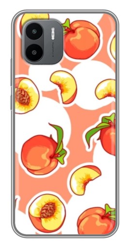 Чехол с картинкой "Дольки персиков" для Xiaomi Redmi A1