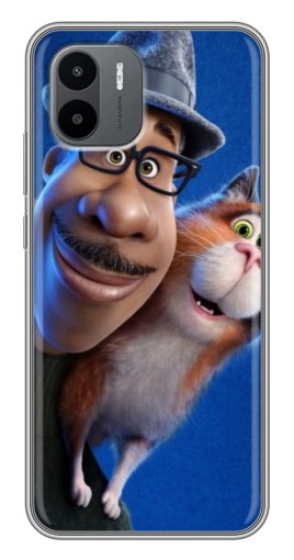 Чехол с принтом "Джо и кот" для Xiaomi Redmi A1