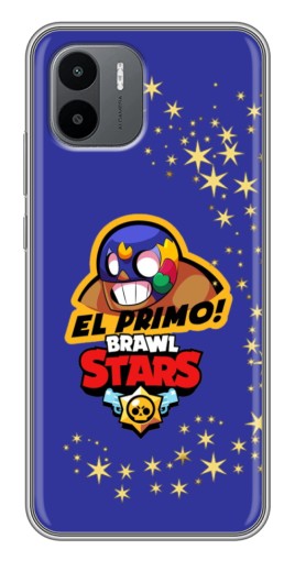 Силиконовый чехол с изображением "El Primo в маске" для Xiaomi Redmi A1