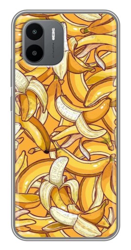 Чехол с печатью "Фон бананов" для Xiaomi Redmi A1