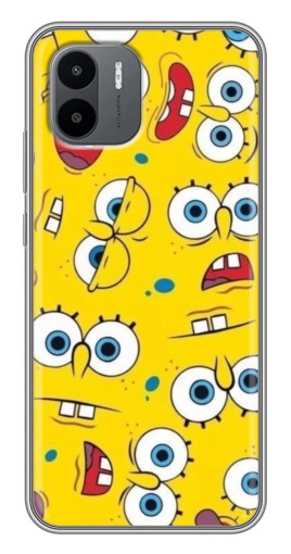 Чехол с принтом "Глаза Спанч-Боба" для Xiaomi Redmi A1