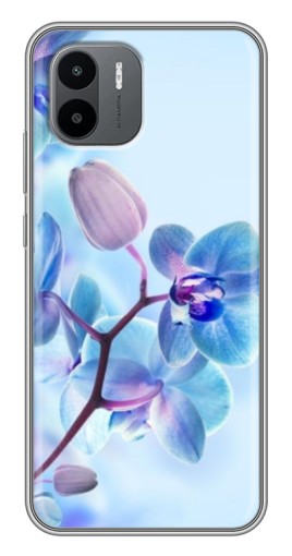 Силиконовый чехол с изображением "Голубые орхидеи" для Xiaomi Redmi A1