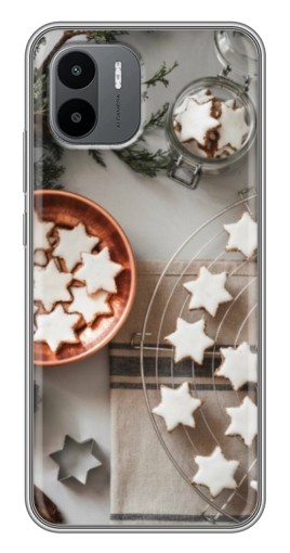 Чехол с картинкой "Имбирные звездочки" для Xiaomi Redmi A1