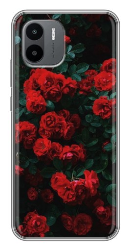 Чехол с печатью "Красные розы" для Xiaomi Redmi A1