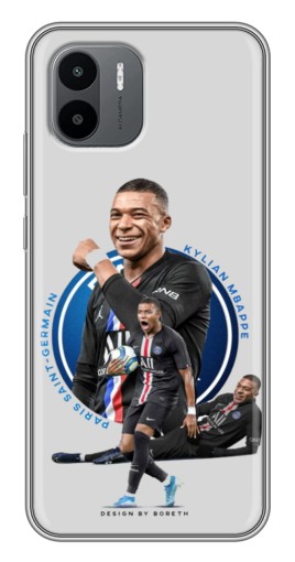 Чехол с принтом "Kylian Mbappe" для Xiaomi Redmi A1