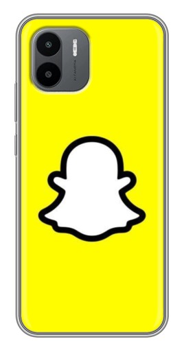 Силиконовый чехол с изображением "Лого Snapchat" для Xiaomi Redmi A1