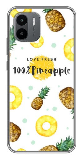 Чехол с печатью "Любовь к ананасам" для Xiaomi Redmi A1