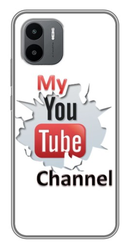 Силиконовый чехол с изображением "My YouTube" для Xiaomi Redmi A1