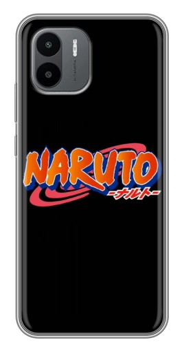 Чехол с картинкой "Надпись Naruto" для Xiaomi Redmi A1
